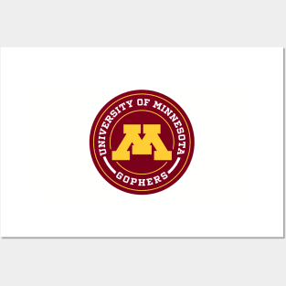 Gophers - Circle Design Posters and Art